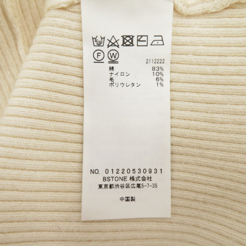 AMERI | アメリ AMERICAN SLEEVE LAYERED KNIT DRESS ワンピース 01220530931 アイボリー サイズ：S【瀬戸大橋店】
