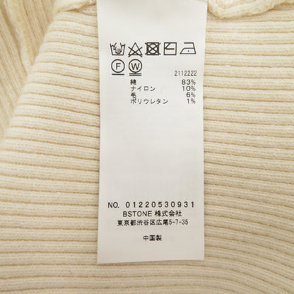 AMERI | アメリ AMERICAN SLEEVE LAYERED KNIT DRESS ワンピース 01220530931 アイボリー サイズ：S【瀬戸大橋店】