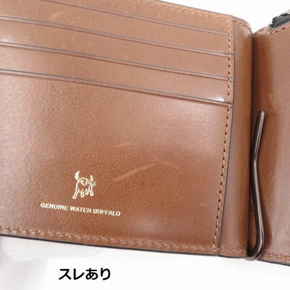 COACH | コーチ ボックスド・ビルフォールド ウォレット・マネー クリップ 二つ折り財布 j2344-cj885b 【ネット在庫】 ブラウン【瀬戸大橋店】