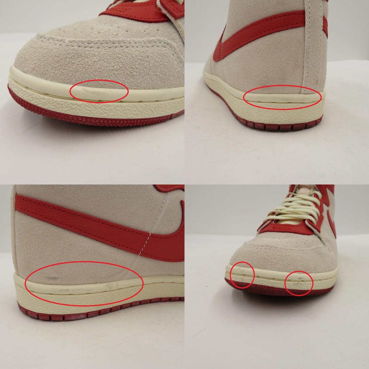 NIKE | ナイキ Jordan Air Ship SP Every Game "Dune Red" スニーカー DZ3497-106 エアシップ レッド 26.5cm【瀬戸大橋店】