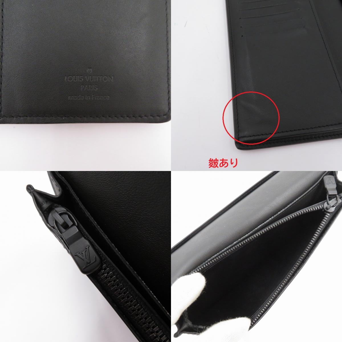 LOUIS VUITTON | ルイ・ヴィトン ポルトフォイユ・ブラザ 長財布 M62900 ブラック【瀬戸大橋店】