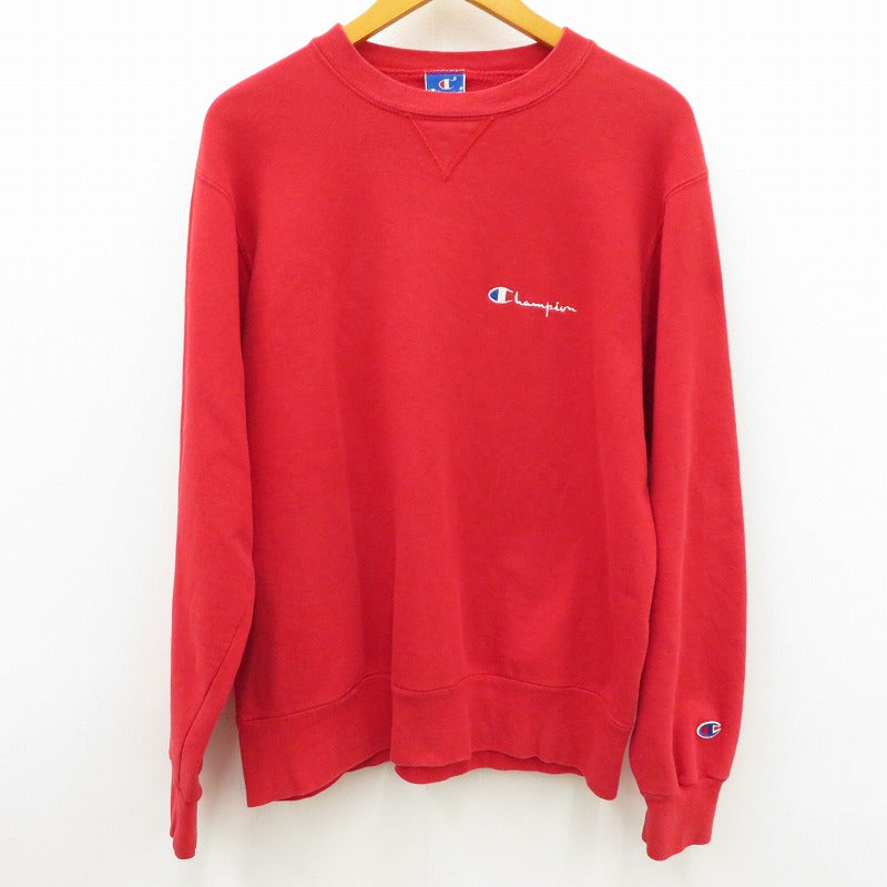 Champion | チャンピオン スウェット レッド サイズ：L【瀬戸大橋店】