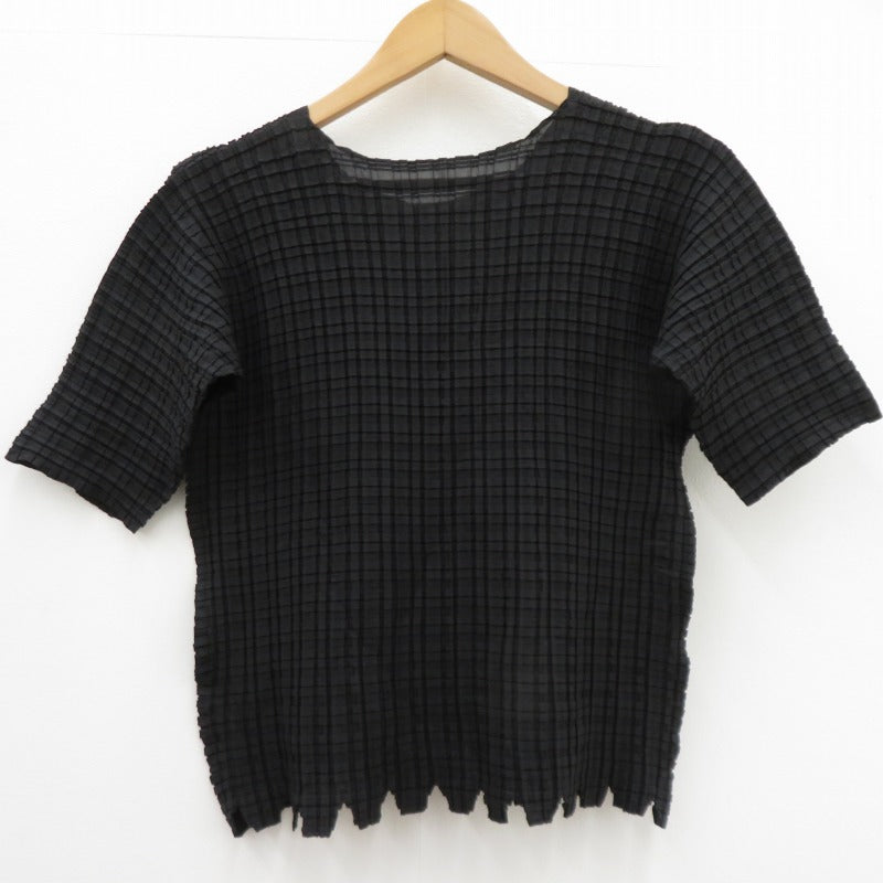 ISSEY MIYAKE | イッセイミヤケ その他トップス IM04FJ950 ブラック サイズ：2【瀬戸大橋店】