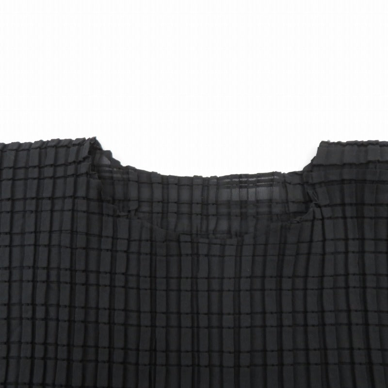 ISSEY MIYAKE | イッセイミヤケ その他トップス IM04FJ950 ブラック サイズ：2【瀬戸大橋店】