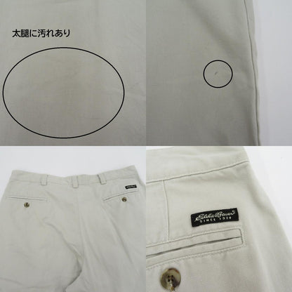 Eddie Bauer | エディー・バウアー 2タック チノパンツ チノパンツ 3387 ベージュ サイズ：38【瀬戸大橋店】
