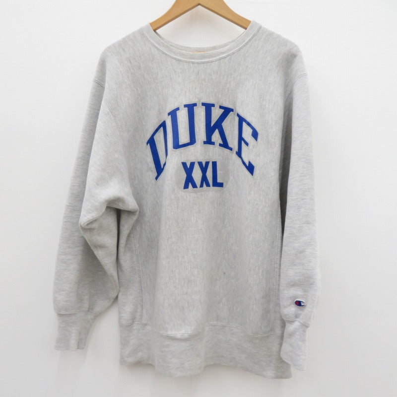 Champion | チャンピオン RW/刺繍タグ/USA製/DUKE スウェット グレー サイズ：XL【瀬戸大橋店】