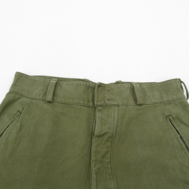 MILITARY衣料 | ミリタリーイリョウ フランス軍 M-47 前期 カーゴパンツ カーキ サイズ：45【瀬戸大橋店】