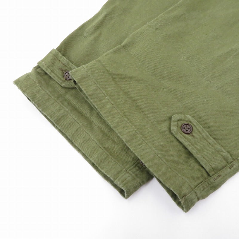 MILITARY衣料 | ミリタリーイリョウ フランス軍 M-47 前期 カーゴパンツ カーキ サイズ：45【瀬戸大橋店】