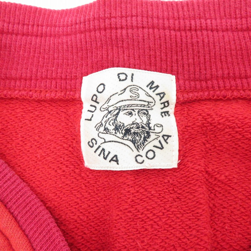 SINACOVA | シナコバ ビンテージスウェット スウェット 81022 レッド サイズ：L【瀬戸大橋店】