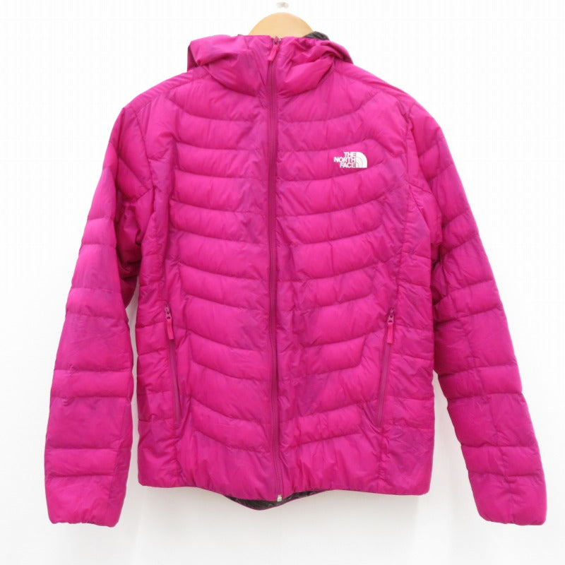 THE NORTH FACE | ザ・ノースフェイス サンダーフーディ ダウンジャケット NYW81401 ピンク サイズ：L【瀬戸大橋店】
