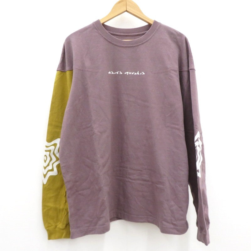 長袖Ｔシャツ 2203A232 ブラウン サイズ：L【瀬戸大橋店】