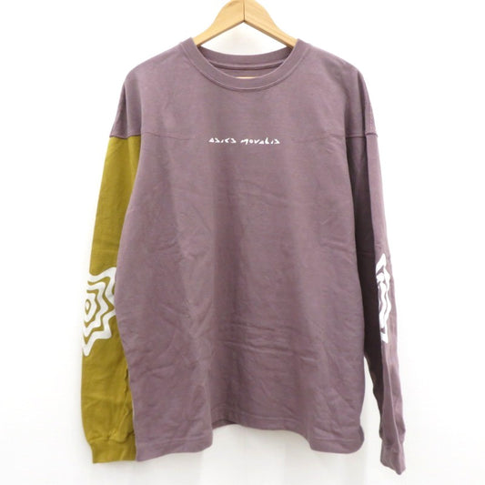 長袖Ｔシャツ 2203A232 ブラウン サイズ：L【瀬戸大橋店】