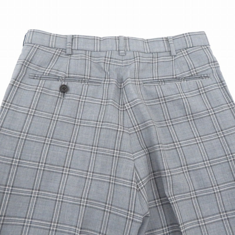 LITTLEBIG リトルビッグ Check Slim Trousers パンツ LB201-PT04 グレー サイズ：1【瀬戸大橋店】