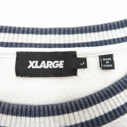 X-LARGE | エクストララージ RETRO CREW NECK SWEAT スウェット 101213012008 グレー サイズ：L【瀬戸大橋店】