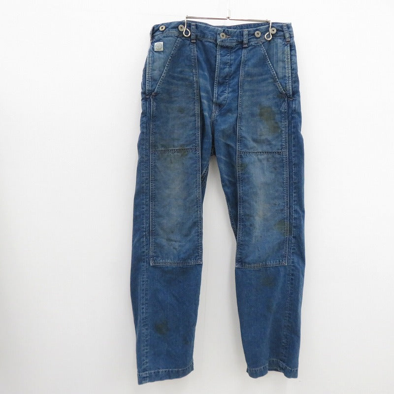 The DUFFER and NEPHEWS ザ・ダファー・アンド・ネフューズ EWANS デニムパンツ DN0302T1 ブルー サイズ：S【瀬戸大橋店】