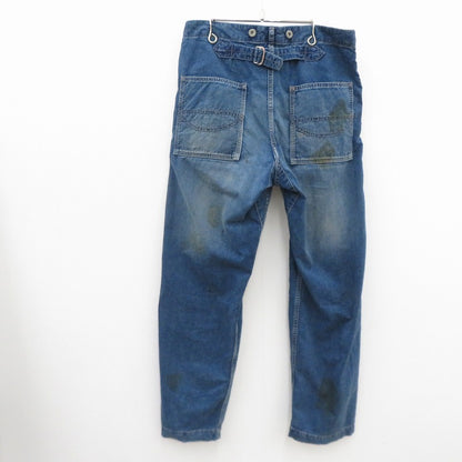The DUFFER and NEPHEWS ザ・ダファー・アンド・ネフューズ EWANS デニムパンツ DN0302T1 ブルー サイズ：S【瀬戸大橋店】