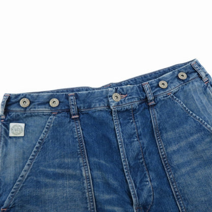 The DUFFER and NEPHEWS ザ・ダファー・アンド・ネフューズ EWANS デニムパンツ DN0302T1 ブルー サイズ：S【瀬戸大橋店】