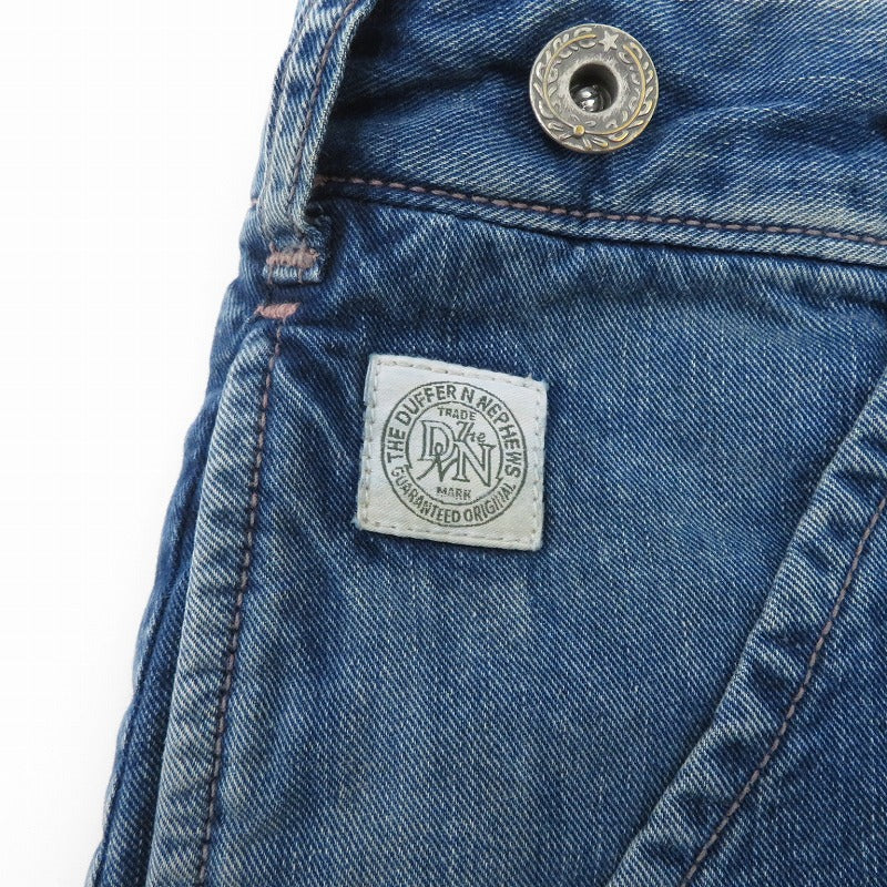 The DUFFER and NEPHEWS ザ・ダファー・アンド・ネフューズ EWANS デニムパンツ DN0302T1 ブルー サイズ：S【瀬戸大橋店】