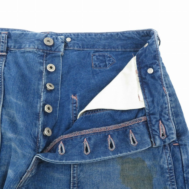 The DUFFER and NEPHEWS ザ・ダファー・アンド・ネフューズ EWANS デニムパンツ DN0302T1 ブルー サイズ：S【瀬戸大橋店】