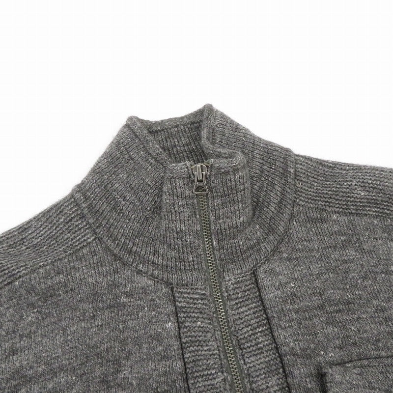 RRL(RALPH LAUREN) | ダブルアールエルラルフローレン マルチポケット ジップアップ ドライバーズニット セーター その他アウター 0160917ZMCR グレー サイズ：S【瀬戸大橋店】