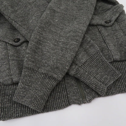 RRL(RALPH LAUREN) | ダブルアールエルラルフローレン マルチポケット ジップアップ ドライバーズニット セーター その他アウター 0160917ZMCR グレー サイズ：S【瀬戸大橋店】