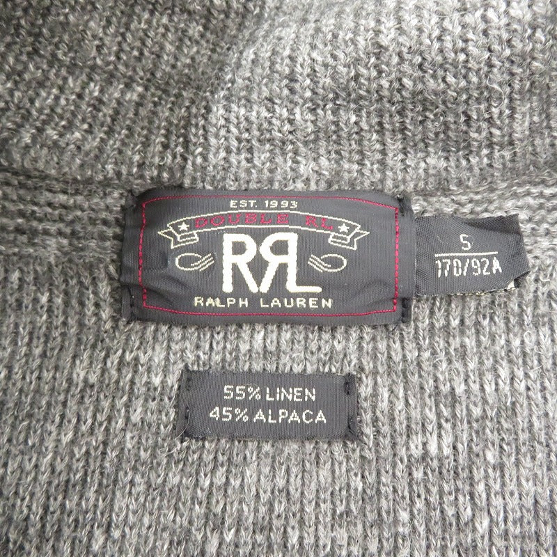 RRL(RALPH LAUREN) | ダブルアールエルラルフローレン マルチポケット ジップアップ ドライバーズニット セーター その他アウター 0160917ZMCR グレー サイズ：S【瀬戸大橋店】