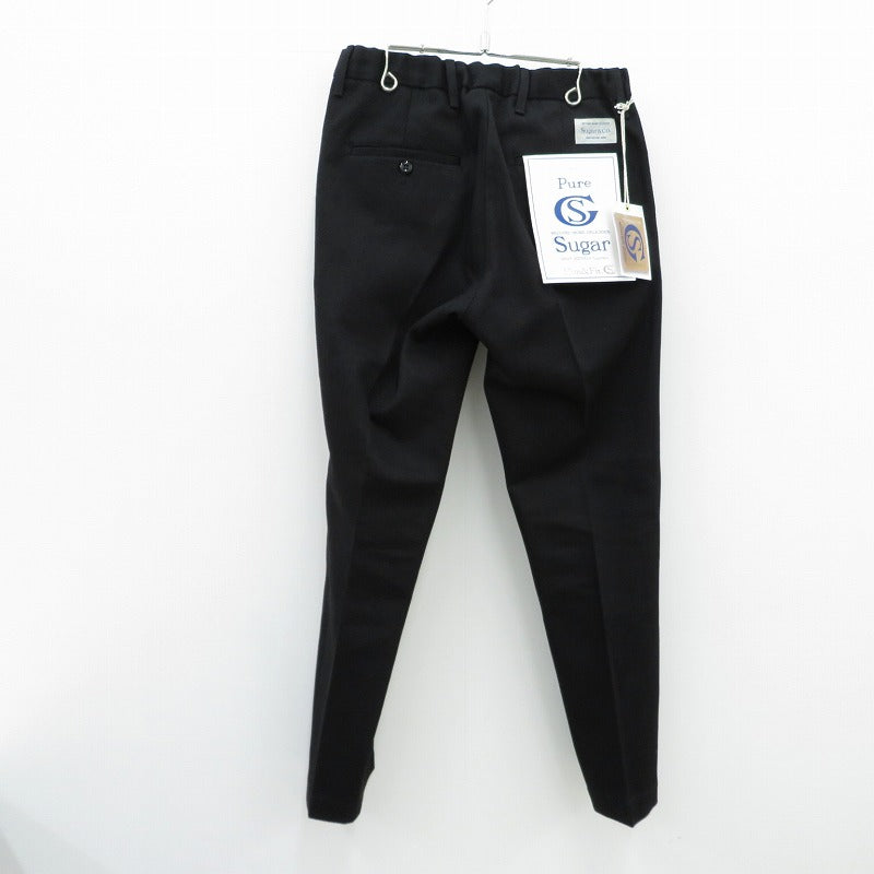 Sugar&Co. シュガーアンドコー daddy's pants slim&fit. パンツ SGR-PT02 ブラック サイズ：S【瀬戸大橋店】
