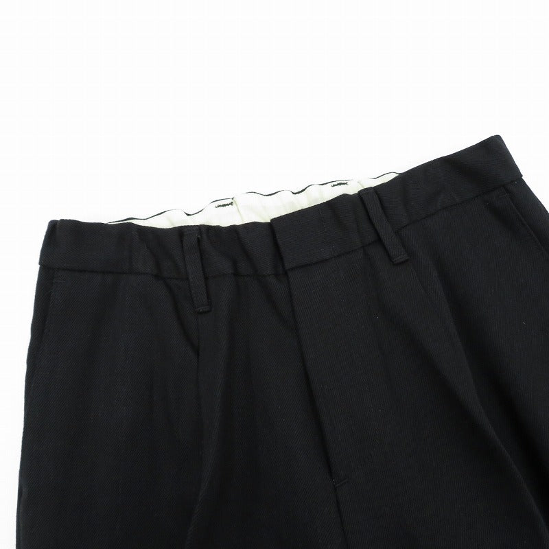 Sugar&Co. シュガーアンドコー daddy's pants slim&fit. パンツ SGR-PT02 ブラック サイズ：S【瀬戸大橋店】