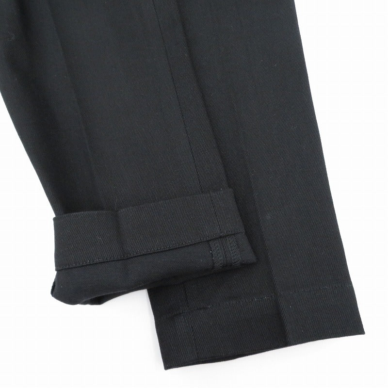 Sugar&Co. シュガーアンドコー daddy's pants slim&fit. パンツ SGR-PT02 ブラック サイズ：S【瀬戸大橋店】