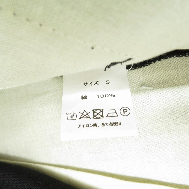 Sugar&Co. シュガーアンドコー daddy's pants slim&fit. パンツ SGR-PT02 ブラック サイズ：S【瀬戸大橋店】