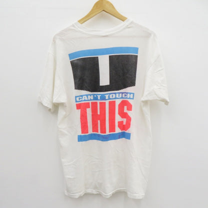 Hanes | ヘインズ MC Hammer don't hurt 'em 半袖Ｔシャツ ホワイト サイズ：XL【瀬戸大橋店】