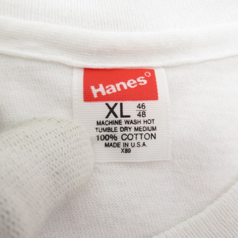 Hanes | ヘインズ MC Hammer don't hurt 'em 半袖Ｔシャツ ホワイト サイズ：XL【瀬戸大橋店】