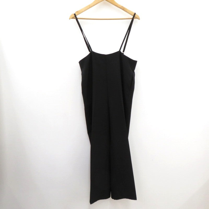 strap pants サロペット 12231009 ブラック【瀬戸大橋店】