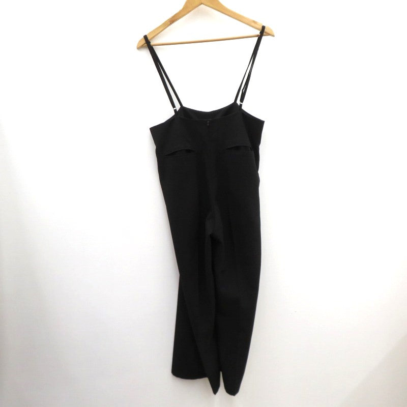 strap pants サロペット 12231009 ブラック【瀬戸大橋店】