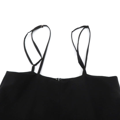 strap pants サロペット 12231009 ブラック【瀬戸大橋店】