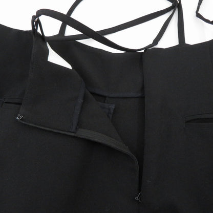 strap pants サロペット 12231009 ブラック【瀬戸大橋店】