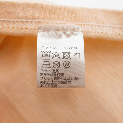 SAPEur | サプール ラインストーンL/S　TEE 半袖Ｔシャツ オレンジ サイズ：XXL【瀬戸大橋店】