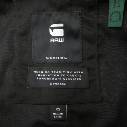G-STAR | ジースター STAND UP COLLAR 2 IN 1 TRENCH トレンチコート ブラック サイズ：XS【瀬戸大橋店】