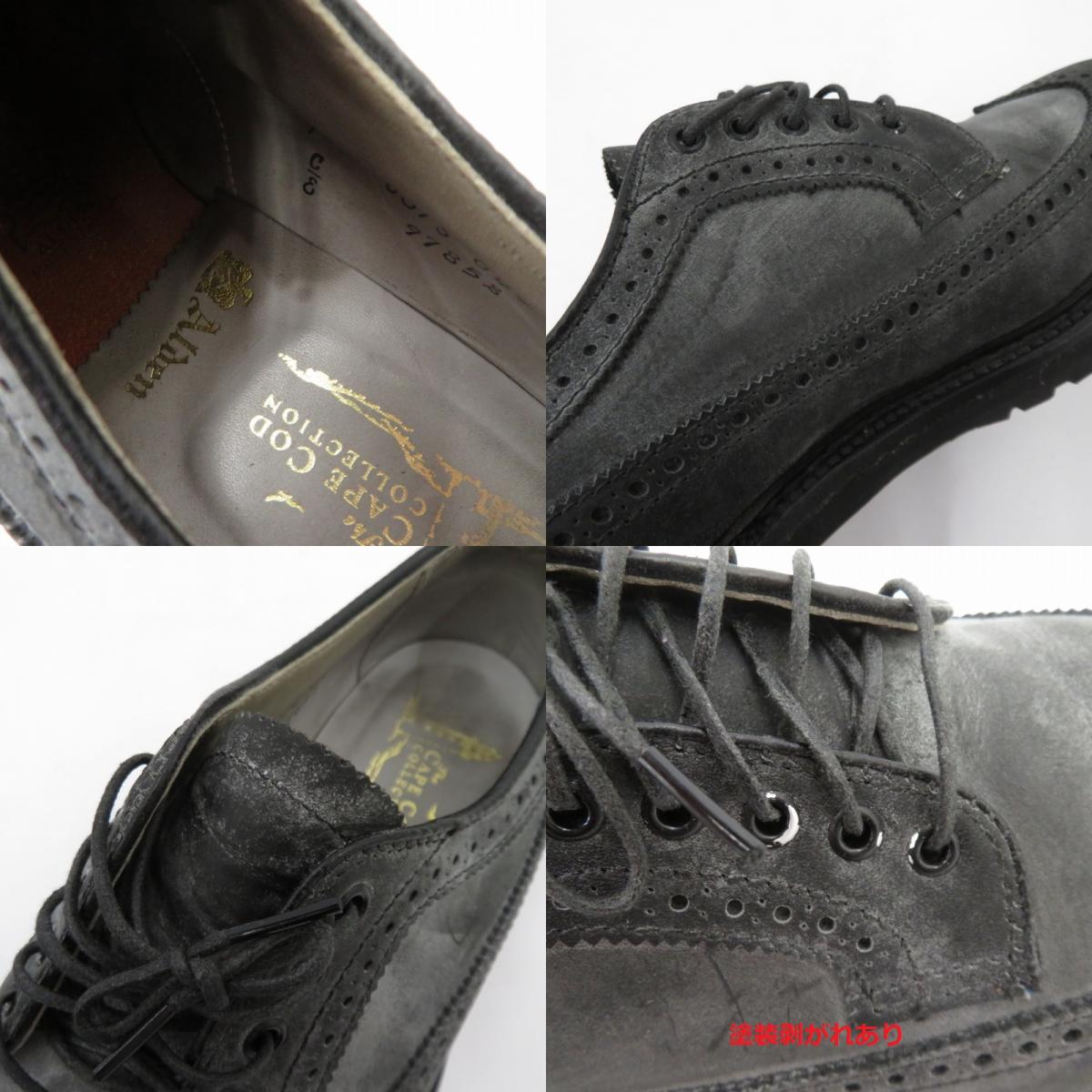 ALDEN | オールデン Long Wing Blucher その他靴 9785S ブラック 25cm【瀬戸大橋店】