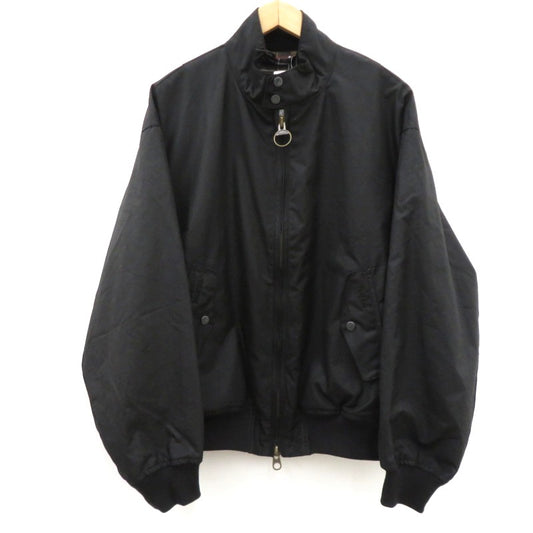 Barbour | バーブァー G9 Stand Collar Wax Cotton Blouson スイングトップ 242MWX2327 ブラック サイズ：M【瀬戸大橋店】