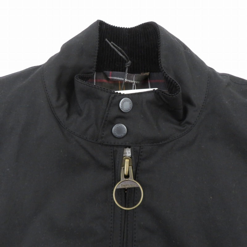 Barbour | バーブァー G9 Stand Collar Wax Cotton Blouson スイングトップ 242MWX2327 ブラック サイズ：M【瀬戸大橋店】