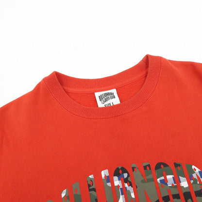 Billionaire Boys Club | ビリオネアボーイズクラブ L/S "Gamo Arch Logo" Sweater スウェット B1013K125 レッド サイズ：L【瀬戸大橋店】
