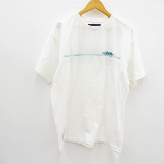 DESCENDANT | ディセンダント FLUKE UP SS 半袖Ｔシャツ 241ATDS-STM03S ホワイト サイズ：2【瀬戸大橋店】