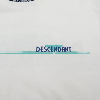 DESCENDANT | ディセンダント FLUKE UP SS 半袖Ｔシャツ 241ATDS-STM03S ホワイト サイズ：2【瀬戸大橋店】
