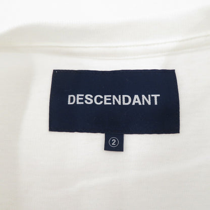 DESCENDANT | ディセンダント FLUKE UP SS 半袖Ｔシャツ 241ATDS-STM03S ホワイト サイズ：2【瀬戸大橋店】