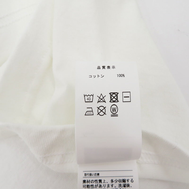 DESCENDANT | ディセンダント FLUKE UP SS 半袖Ｔシャツ 241ATDS-STM03S ホワイト サイズ：2【瀬戸大橋店】
