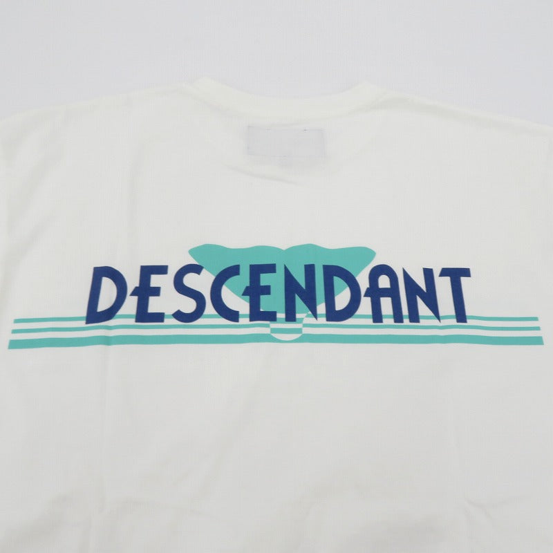 DESCENDANT | ディセンダント FLUKE UP SS 半袖Ｔシャツ 241ATDS-STM03S ホワイト サイズ：2【瀬戸大橋店】
