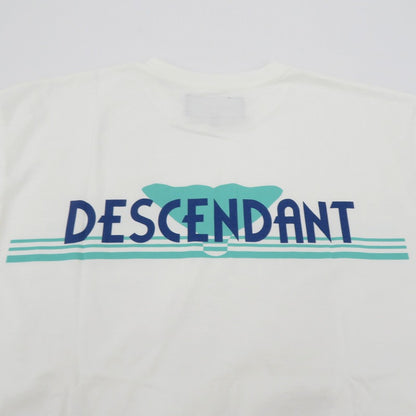 DESCENDANT | ディセンダント FLUKE UP SS 半袖Ｔシャツ 241ATDS-STM03S ホワイト サイズ：2【瀬戸大橋店】