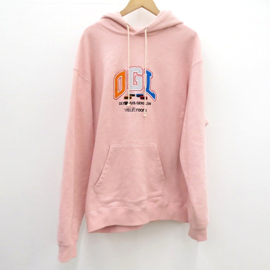 'OGL' Hoodie パーカー ピンク サイズ：L【瀬戸大橋店】