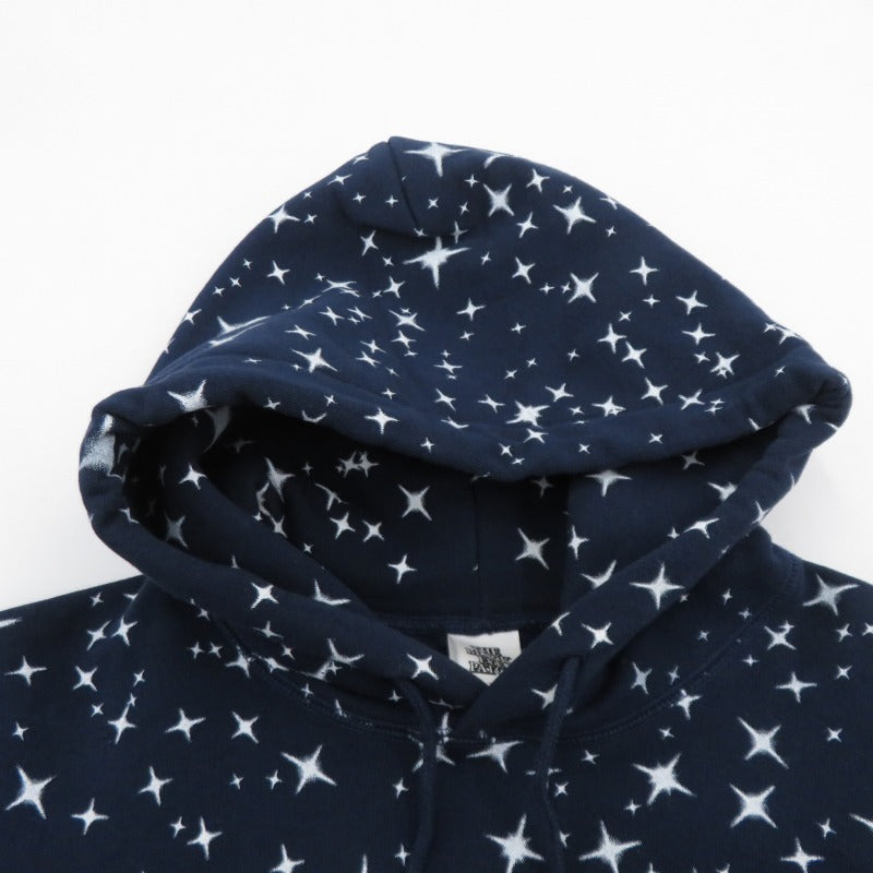 BlackEyePatch | ブラックアイパッチ OG LABEL STAR PATTERNED パーカー ネイビー サイズ：XL【瀬戸大橋店】